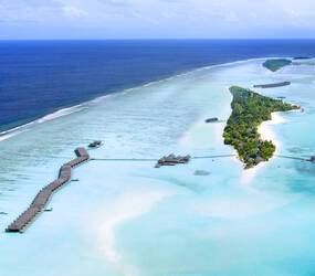 Lux South Ari Atoll Vue Aerienne